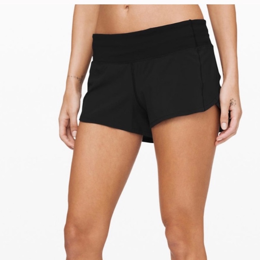 SOLD Lululemon black shorts with lining